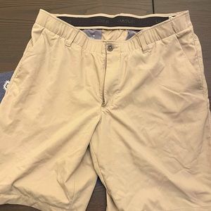Under Armour Beige Golf Shorts (Size 38)